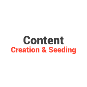 Content Creation & Seeding