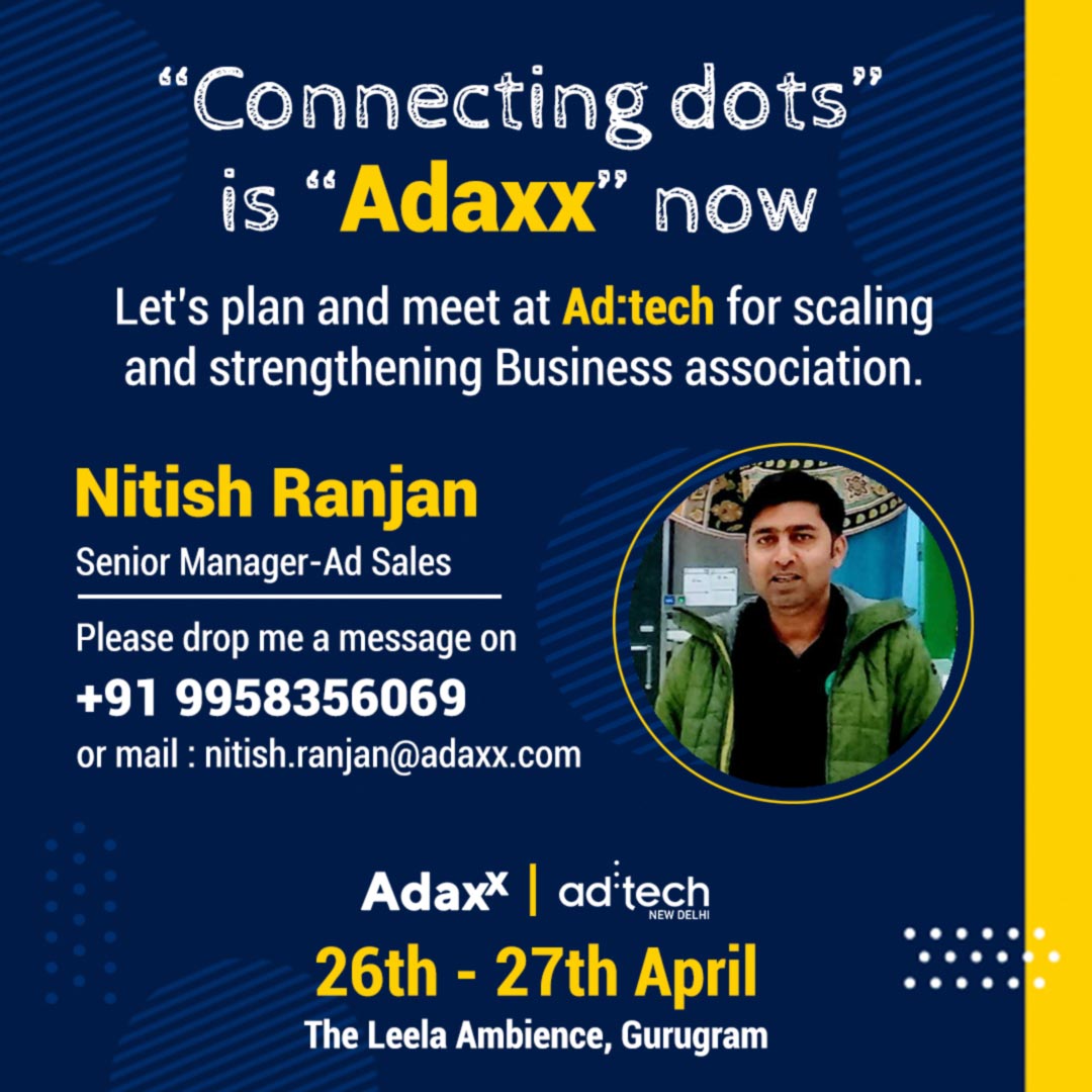 Nitish Ranjan | Ad:Tech Meet